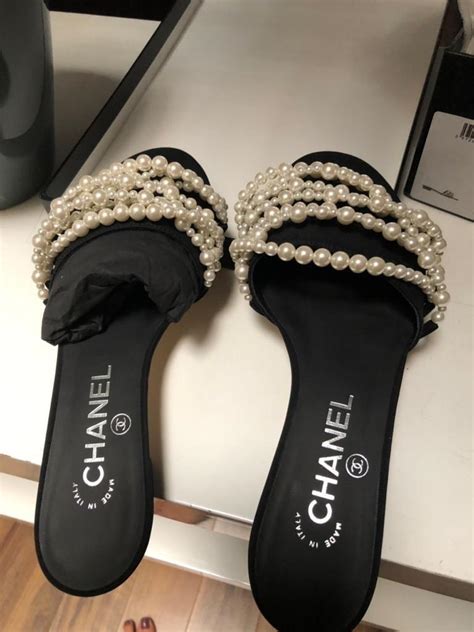 chanel pearl slides dupe|chanel pearl clip.